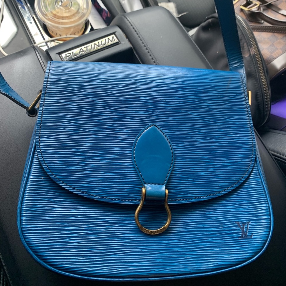 Louis Vuitton Blue Saint Cloud